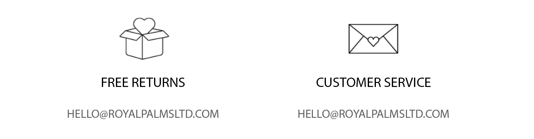 Customer Service and Free Returns