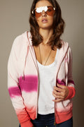 THE ALEX HOODIE IN ST. TROPEZ OMBRE DYE - ROYAL PALMS love & legacy