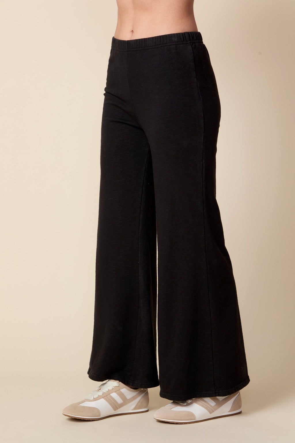 THE KATIE PANT IN BLACK - ROYAL PALMS love & legacy