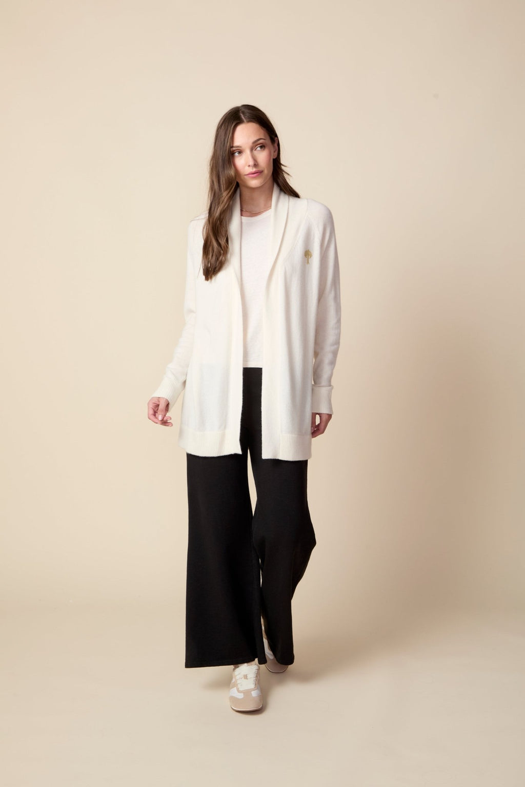 THE KATIE PANT IN BLACK - ROYAL PALMS love & legacy