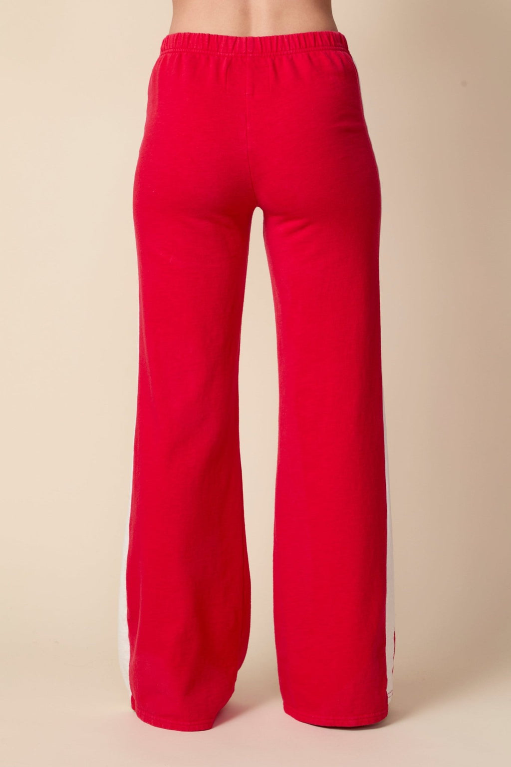 THE KYLE PANT IN RED - ROYAL PALMS love & legacy