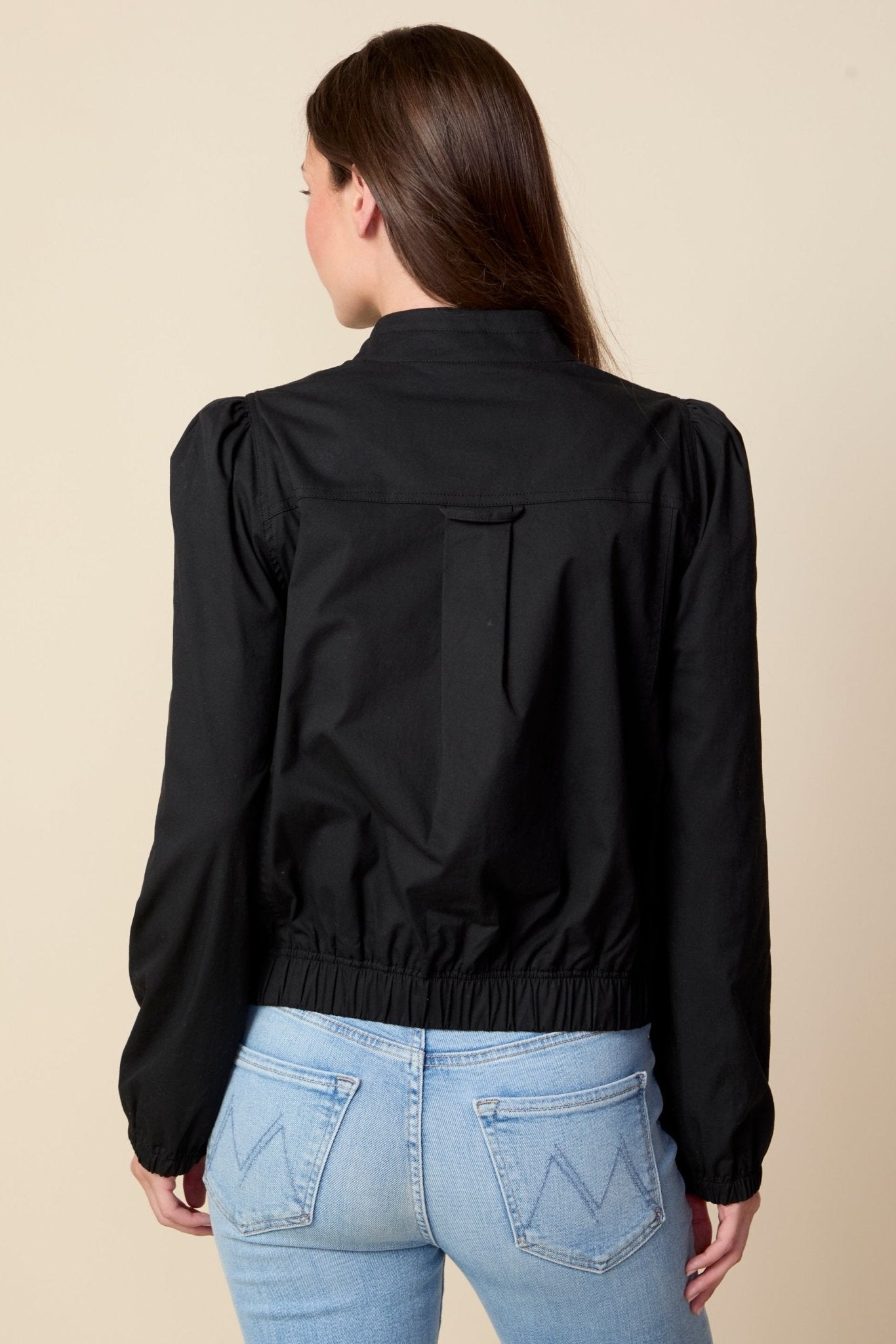 THE RYAN JACKET IN BLACK - ROYAL PALMS love & legacy