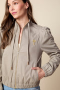 THE RYAN JACKET IN VINTAGE KHAKI - ROYAL PALMS love & legacy