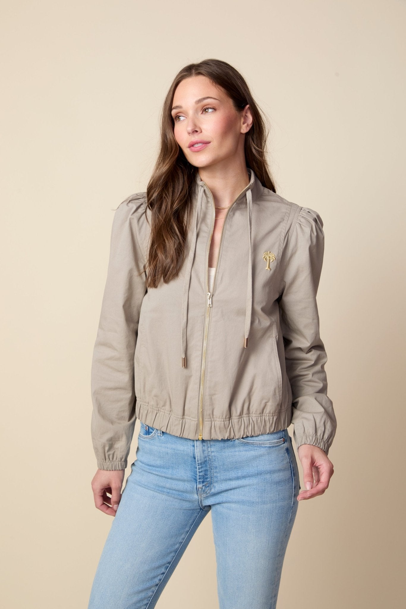 THE RYAN JACKET IN VINTAGE KHAKI - ROYAL PALMS love & legacy