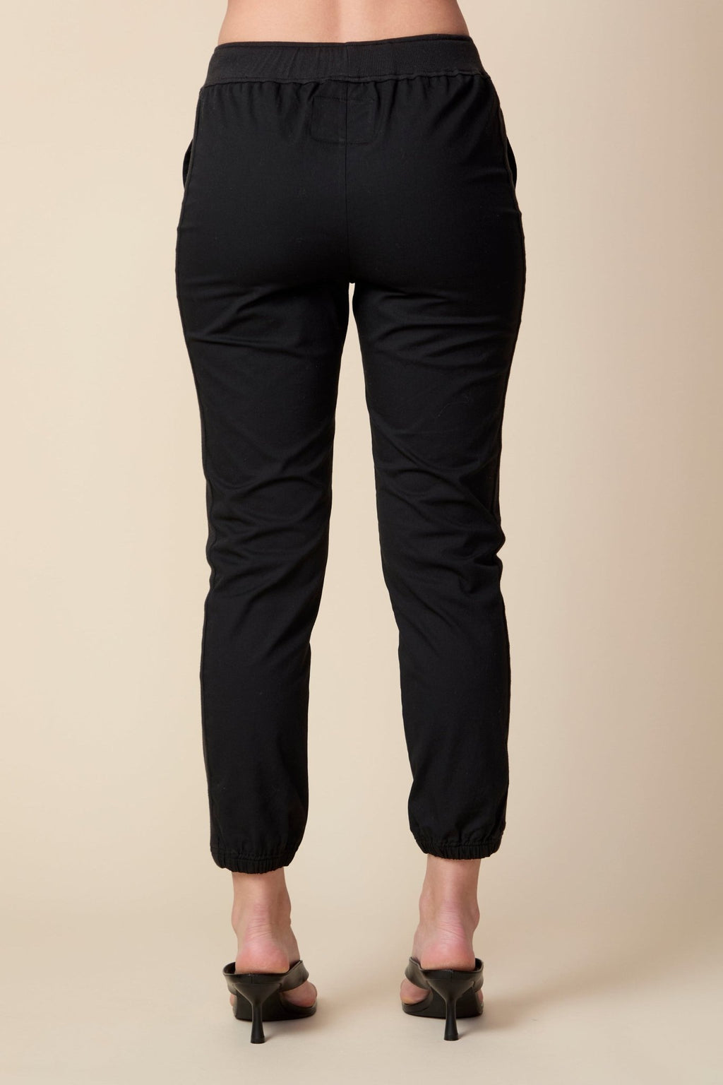 THE SHANE MIXED MEDIA JOGGER IN BLACK - ROYAL PALMS love & legacy