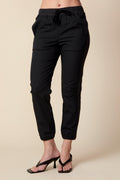 THE SHANE MIXED MEDIA JOGGER IN BLACK - ROYAL PALMS love & legacy