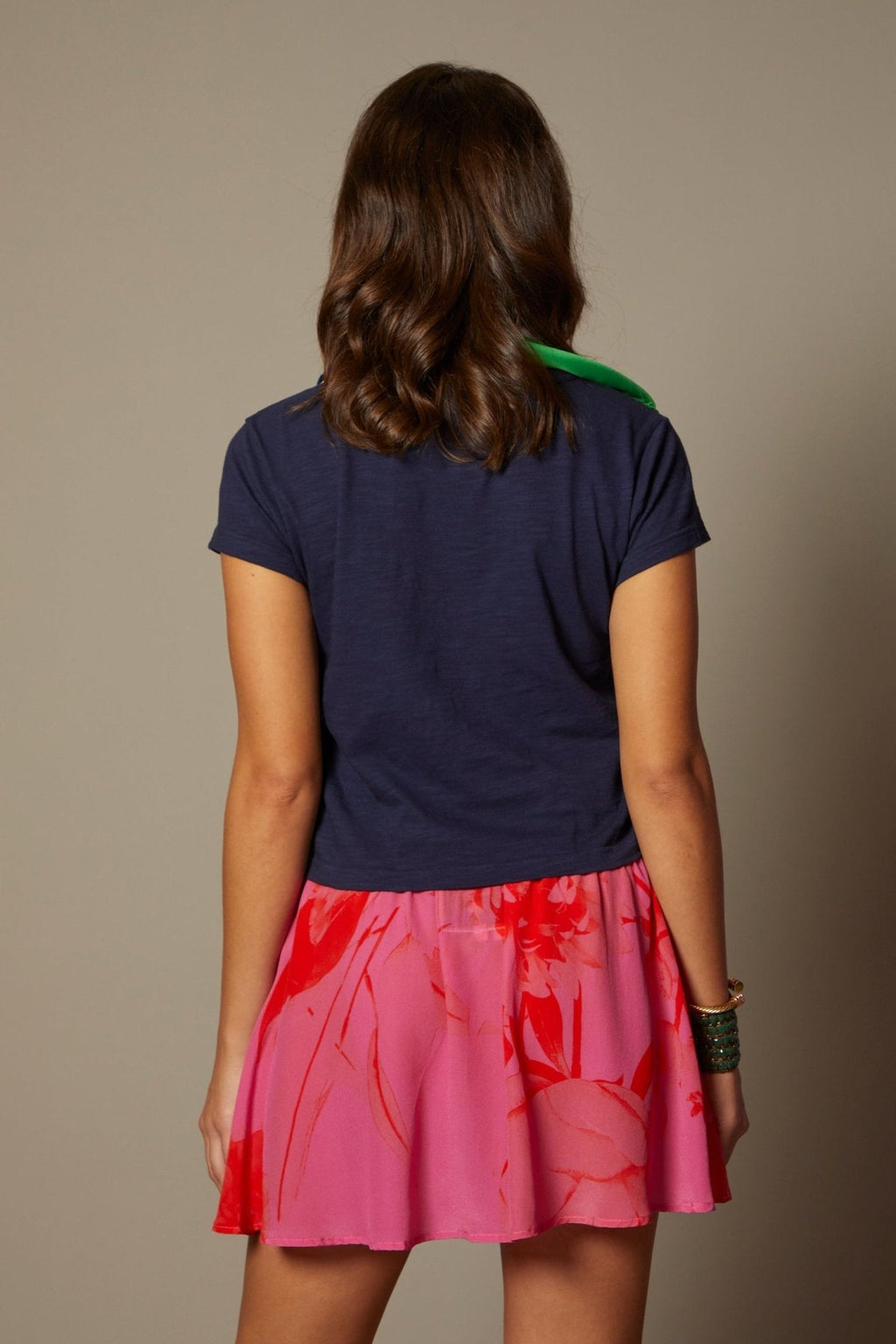 THE SIDNEY TEE IN NAVY BLUE - ROYAL PALMS love & legacy